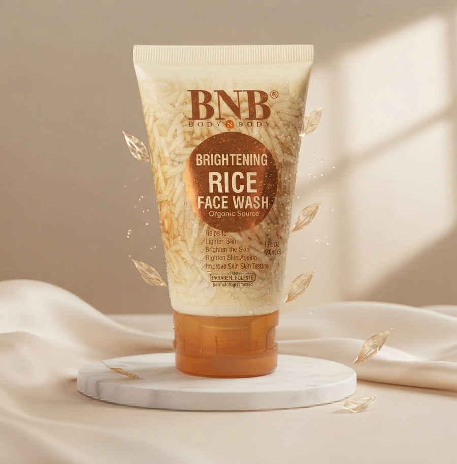 BNB Brightening Rice Face Wash 120ml