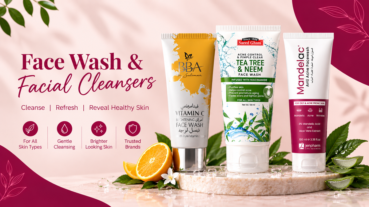 Face Wash & Facial Cleansers