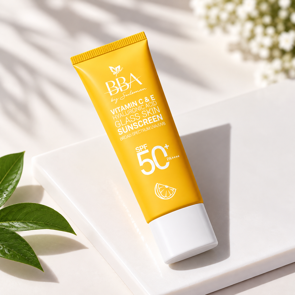 BBA Vitamin C & E Hydrating Glass Skin Sunscreen SPF 50+ PA++++